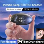Invisible Sleep Wireless Headset Designed For Sleep Wireless 5.3CHIP Comfortable To Wear And Prevent Slipping LED High-definitio