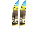 Legend 2M Arcfin Flying Banner - Set Of 2