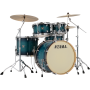 Tama Superstar Classic CL52KRS 5 Piece Shell Pack W/ 22 Kick : Blue Lacquer Burst