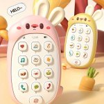 1PC Small Phones Toys With Early Education Functions To Bite/press/listen To Music/play Perfect Best Gift For Friends Christmas 