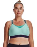 Women's Ua Infinity High Blocked Sports Bra - Sea Mist XXL