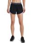 Women's Ua Play Up Shorts 3.0 - Black/ Purple Tint / XL