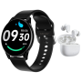 Men's Smartwatch & Wireless Earphones -1.52 HD Multi-sport