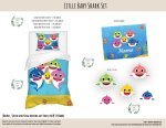 Kids Duvet Set Little Baby Shark