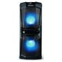 Hisense HP120 Party Speaker: 200W Rms USB MP3 Wma LED Speakers Bluetooth Remote Control Karaoke & Guitar Input Party Chain