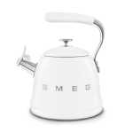Smeg 2.3L White Whistling Kettle - WKF01WH