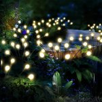 Solac Solar Firefly Light Solar LED Light Outdoor Garden Decoration Landscape Lights Waterproof Garden Light Party Lights For Ga