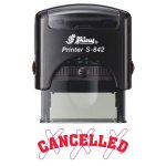 Shiny S-842 Stock Stamp 38X14MM Cancelled