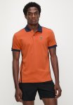 Polo Ayanda Sport Short Sleeve Branded Tape Golfer - Orange