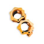Alphastate Colour Lock-jaw Collars - Orange