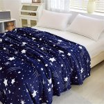 1PC Meteor Pattern Bed Blanket Soft And Warm Fleece Blanket For Sofa Couch Office Bed Camping Travel Versatile Gift Blanket