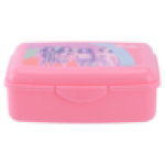 Pink Plastic Lunch Box 1L
