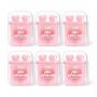 Set Of 6 - 2 In 1 Lipgloss Shiny & Matte Duo Lip Gloss Long Lasting
