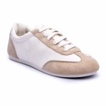 Soviet Ladies Bron S Lace Up Sneaker - White beige - 8