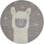 Kids Rug Navajo Kids Collection Llama Brown L