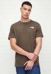 M S S Redbox Tee - Smokey Brown & Tnf Black