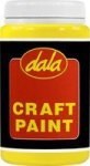 Dala Craft Paint Yellow 250ML