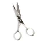 3 Swords Beard Scissors 4.5" Handmade In Germany Hardened Steel Nickel-plated Bs 1405 N