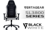 Vertagear SL3800 Gaming Chair Black White