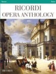 Ricordi Opera Anthology - Tenore - Tenor - A Cura Di - Edited By Ilaria Narici Sheet Music