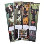 Decorative Arch File Labels Dog Art Designs 4PC