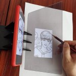 Portable Optical Drawing Board - Transparent Pvc Material For Beginners & Pros Ideal For Sketching And Image Tracing