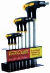 8PCE Ball Point Allen Key Set With Handles