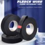 19MM 15M Automotive Wiring Harness Tape - Adhesive Fabric Tape For Car Accessories - Wire Loom Harness Tape