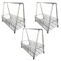 Lifespace Condiment Basket- Chrome - 3 Pack
