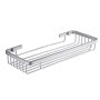 Aluminum Rectangle Wire Line Basket Bathroom Shower Shelf Rack