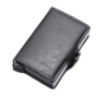 Pophop Dual Credit Card Pop Up Wallet - Black