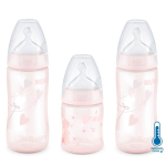 Nuk First Choice Temperature Control MINI Starter Pack -rose Rabbit balloon