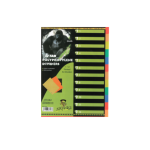A4 Polyprop Divider 12TAB Color Dafrique