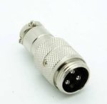 Microphone Multi Pin Inline Male - 8 Pin