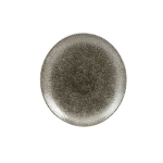 Churchill - Raku Quartz Black Coupe Plate 26CM Set Of 12