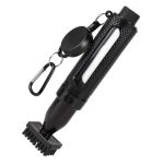 Boxob Golf Club Cleaning Brush With Water Bottle Leak-proof Golf Cleaning Tool With Retractable Clip & Carabiner Ball Cleaner Fo