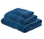 Buy Any Indulgence Bath Sheet + Bath Towel & Get Hand Towel Free Navy
