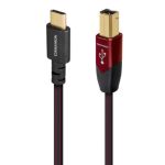 Audioquest Cinnamon Usb-c B High-definition Audio Cable 1.5M – Red
