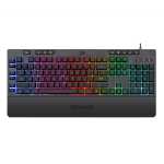 Redragon Shiva K512 Rgb Membrane Keyboard With Macro Keys And Detachable Wrist Rest