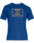 Men's Ua Boxed Sportstyle Short Sleeve T-Shirt - Royal Graphite 3XL