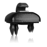 Sun Visor Holder Fix Bracket Clip For Audi Vehicles - A1 A3 A4 A5 Q3 & Q5 - Black