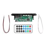 Bluetooth MP3 Wma Decoder Board 12V Fm Wirelss Audio Module Support USB Tf Fm Hands-free Call