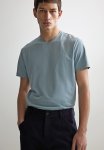 Slim Fit V-neck T-Shirt - Turquoise