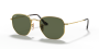 - Hexagonal Sunglasses RB3548N 001 51 Gold / Green