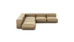 Five Module Corner Sofa - Velvet - Caramel - 283CM X 283CM