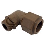 Polypropylene Unitwist Male Elbow 90 Deg 22MM X 3 4-INCH