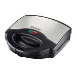 Russell Hobbs - 2-SLICE Sandwich Maker - Stylish Stainless Steel And Black Finish