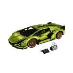 Car 3696 Piece Building Block Set Green