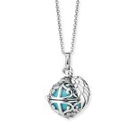 Engelsrufer Necklace Angel Whisperer With Wing Turquoise