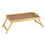 Bamboo Bed Tray With Foldable Legs